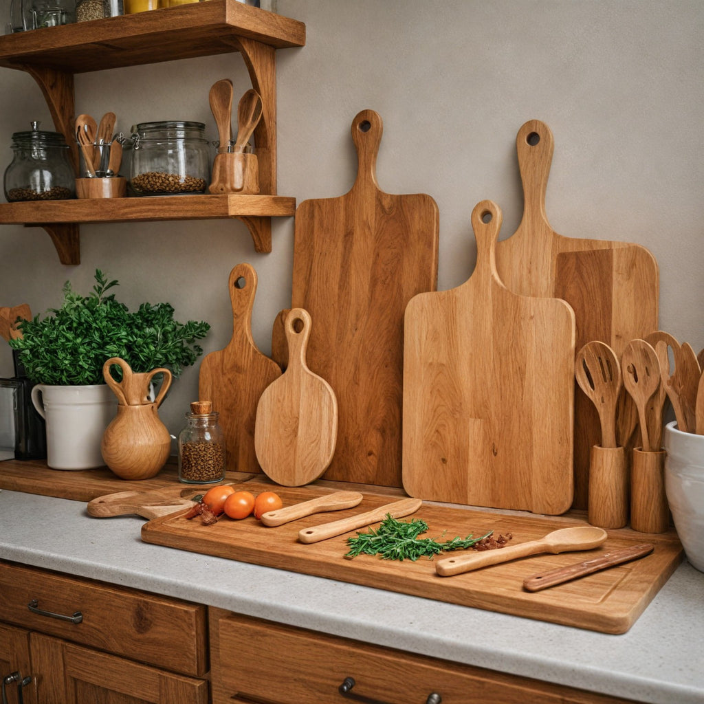 Restauration d'ustensiles de cuisine en bois avec de l'huile de chanvre naturelle et sans danger pour les aliments